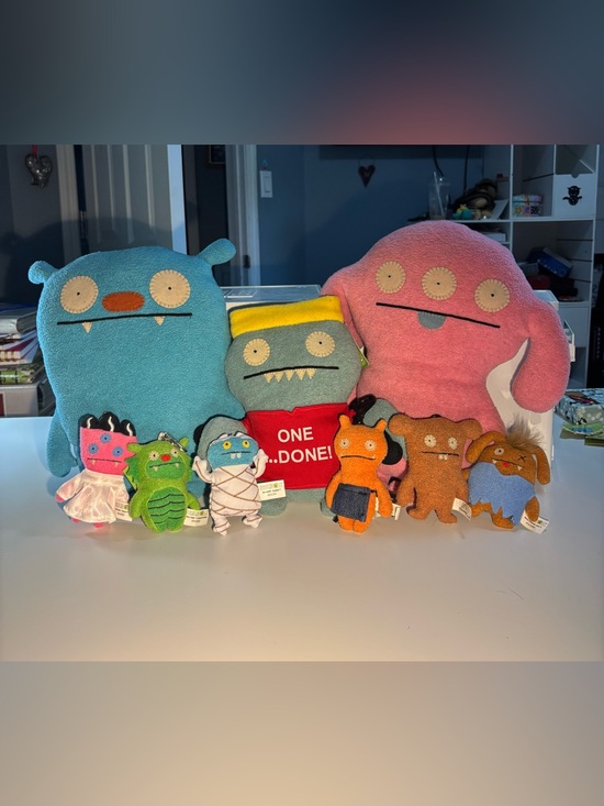 Ugly Dolls Other - VINTAGE 2000s UGLYDOLL COLLECTION LOT OF 9